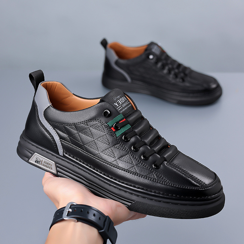 Floris - Lederen Herensneakers