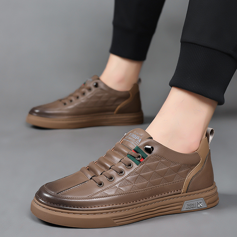 Floris - Lederen Herensneakers