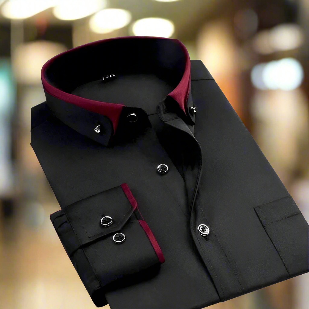Classic Long-Sleeved Shirt – Tijdloze Stijl voor Elke Gelegenheid