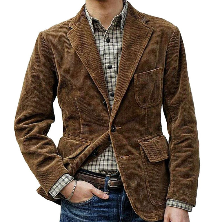 Classic Corduroy Jasje – Tijdloze Retrostijl