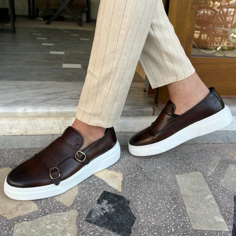 Kees - Leren mocassins