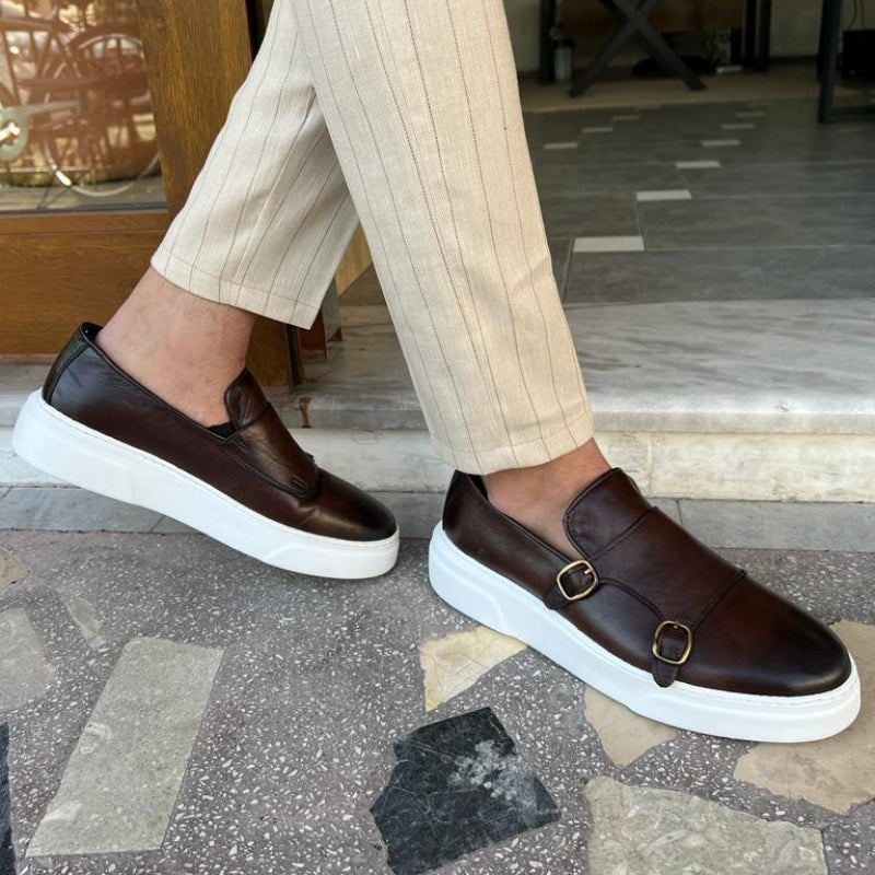 Kees - Leren mocassins