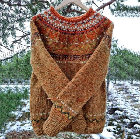 Fair Isle Heren Trui voor Winterse Stijl en Comfort