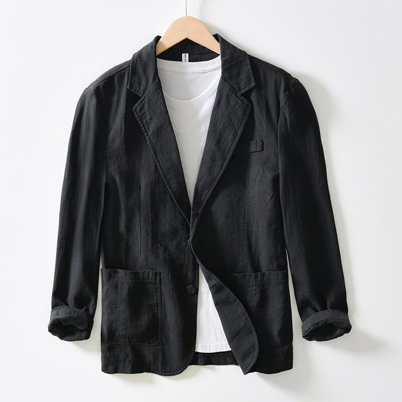Blazer met Knopen en Zakken