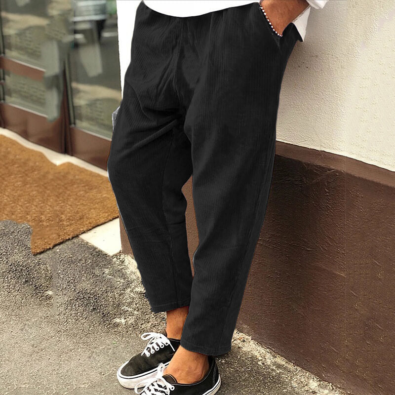Comfortabele Casual Corduroy Broek