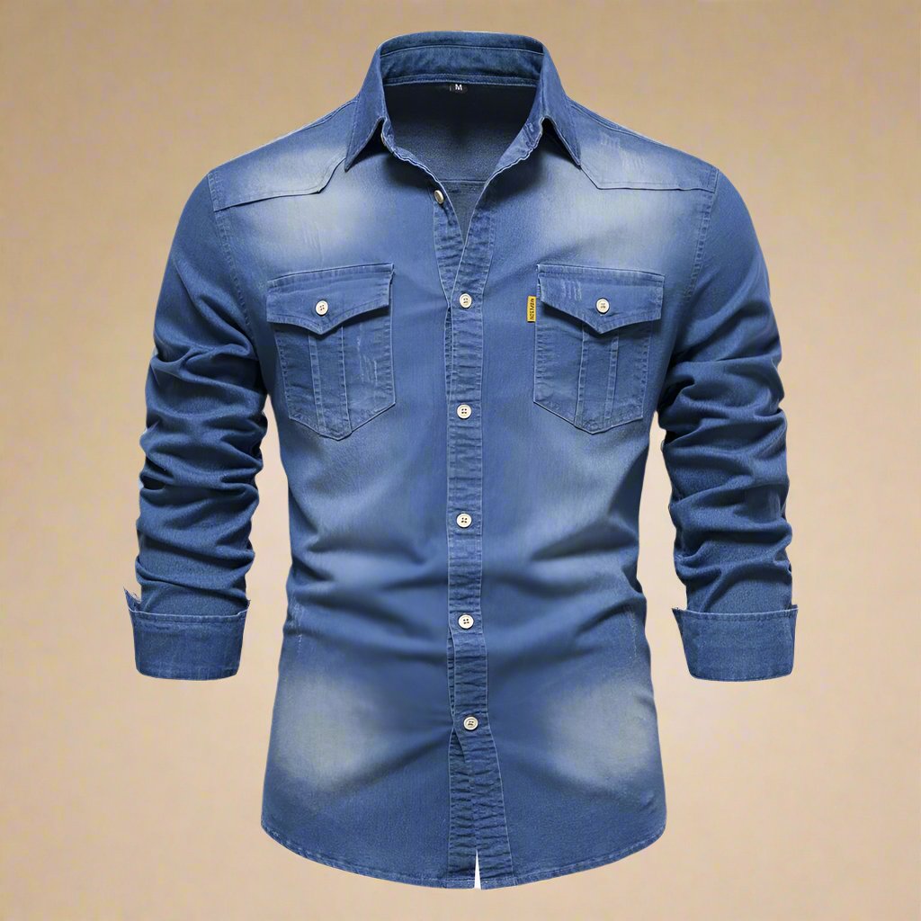 Bergbosch - Denim Stretch Overhemd
