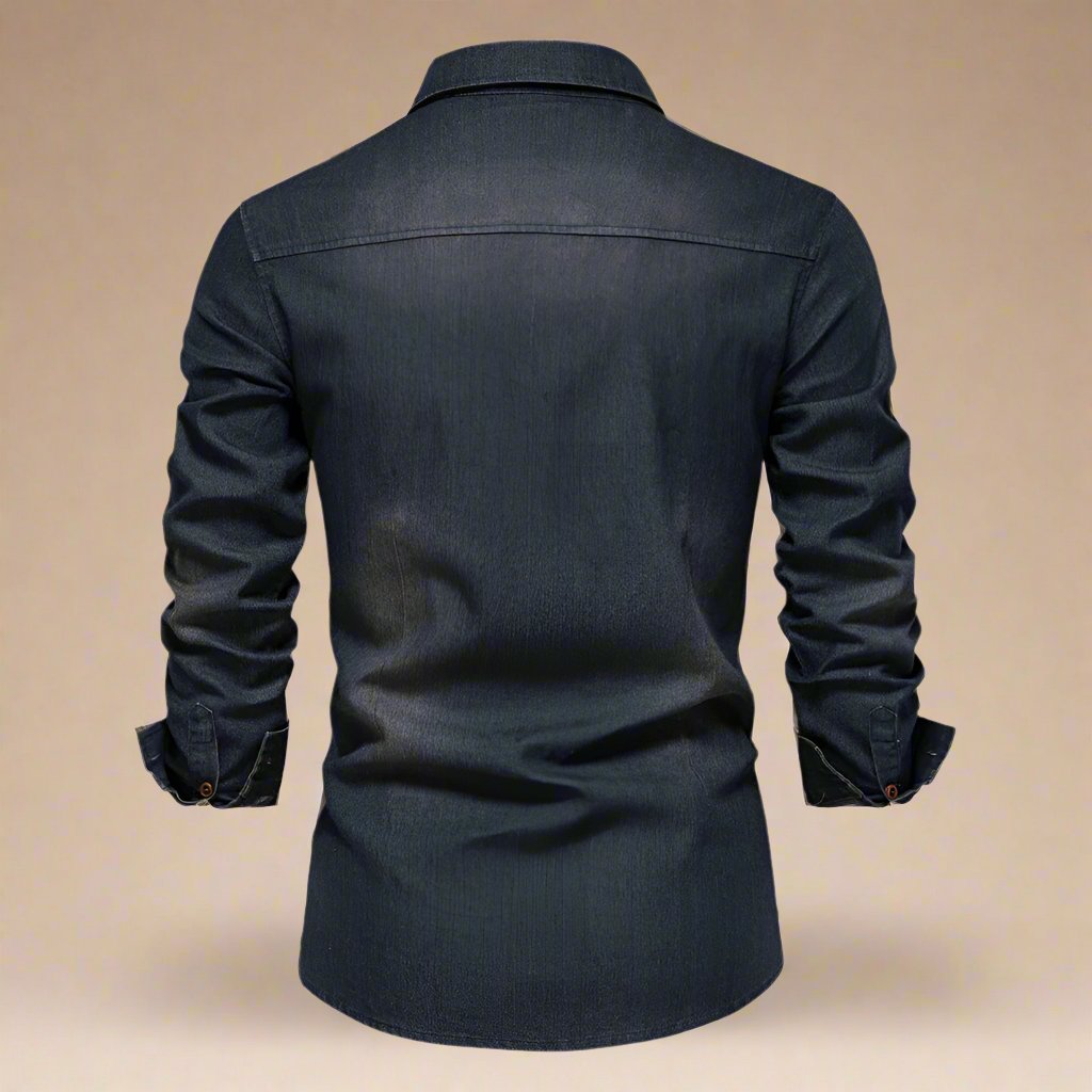 Bergbosch - Denim Stretch Overhemd