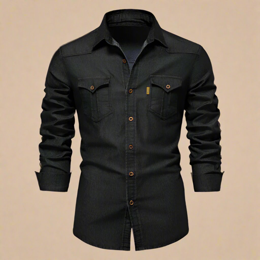 Bergbosch - Denim Stretch Overhemd