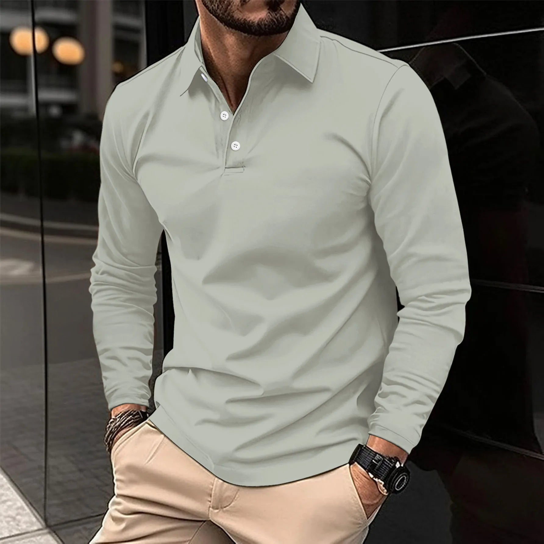 Stijlvol Poloshirt met Veelzijdige Pasvorm