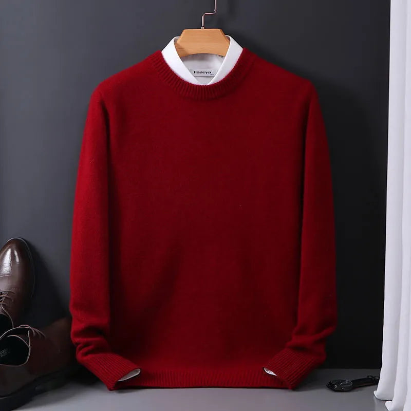 Hoogwaardige Kasjmier Heren Pullover