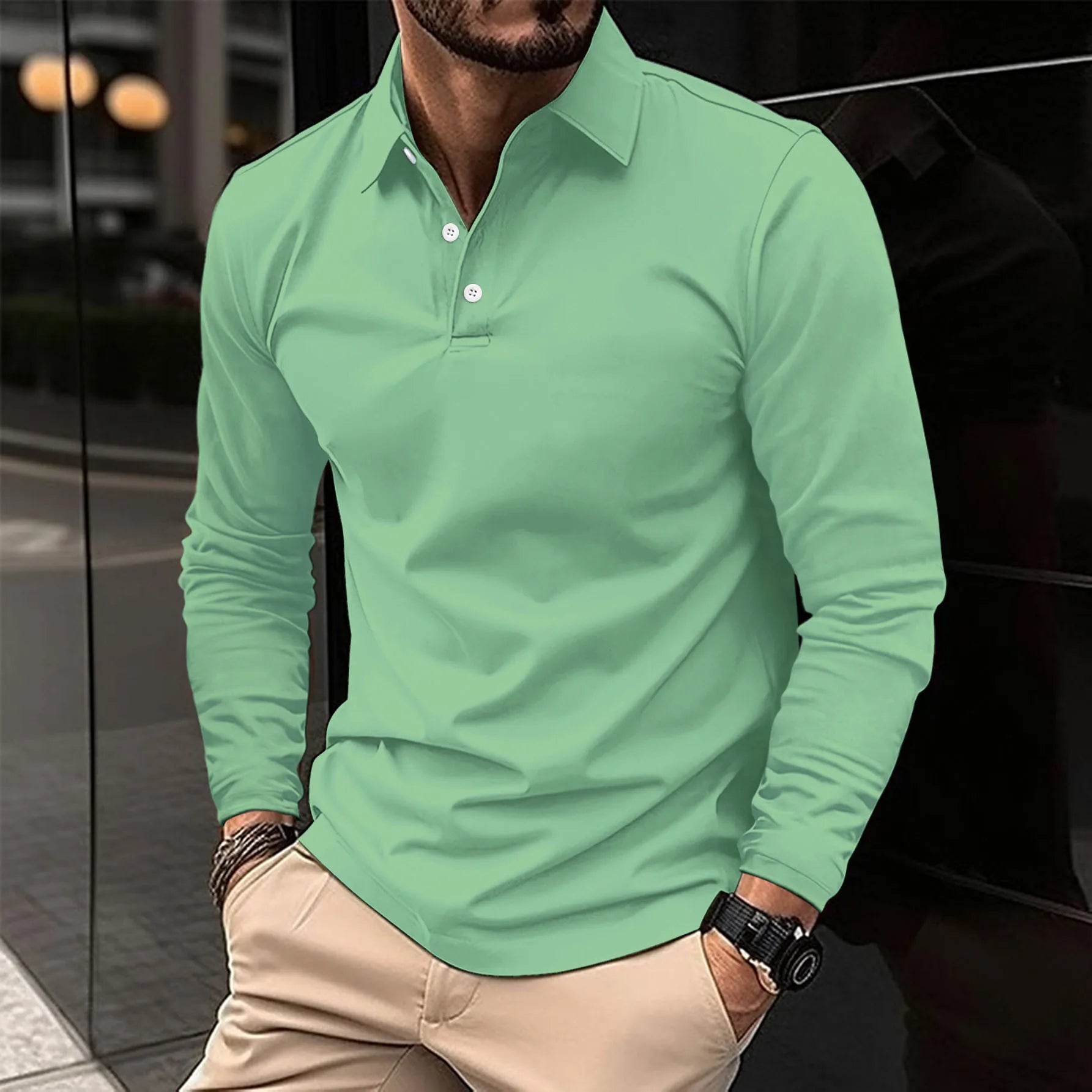 Stijlvol Poloshirt met Veelzijdige Pasvorm