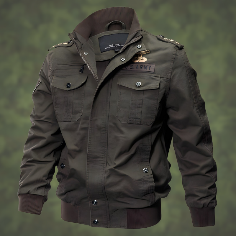 Militair Geïnspireerd Bomberjack