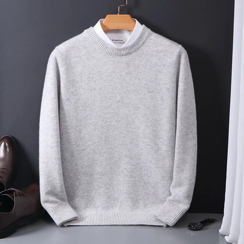 Hoogwaardige Kasjmier Heren Pullover