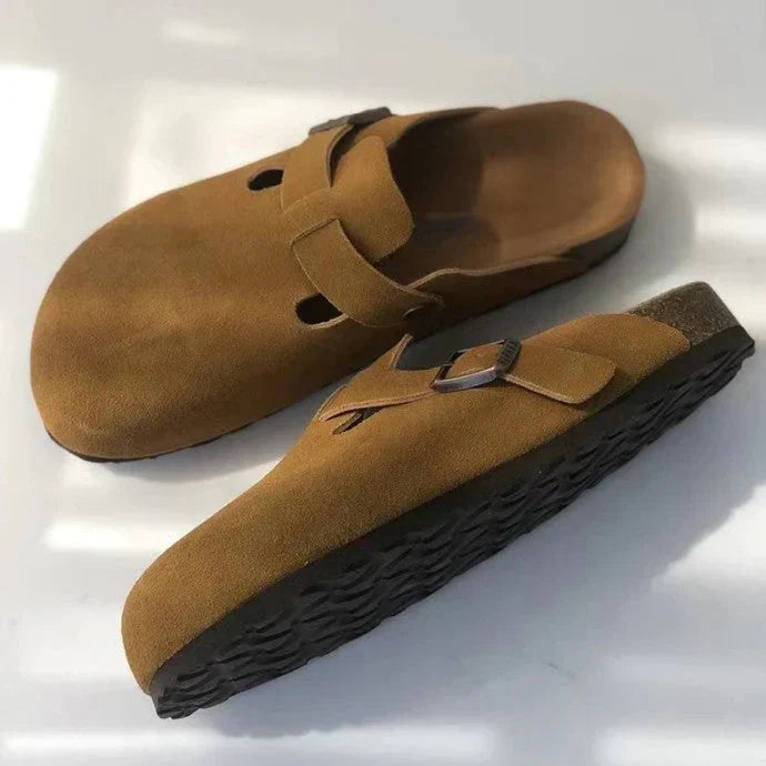 Premium Suède Boston Sandalen