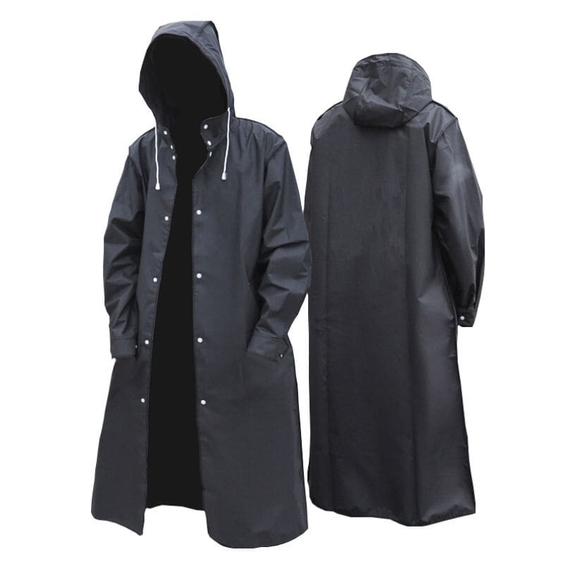Waterdichte Regenjas met Capuchon voor Stijl en Bescherming
