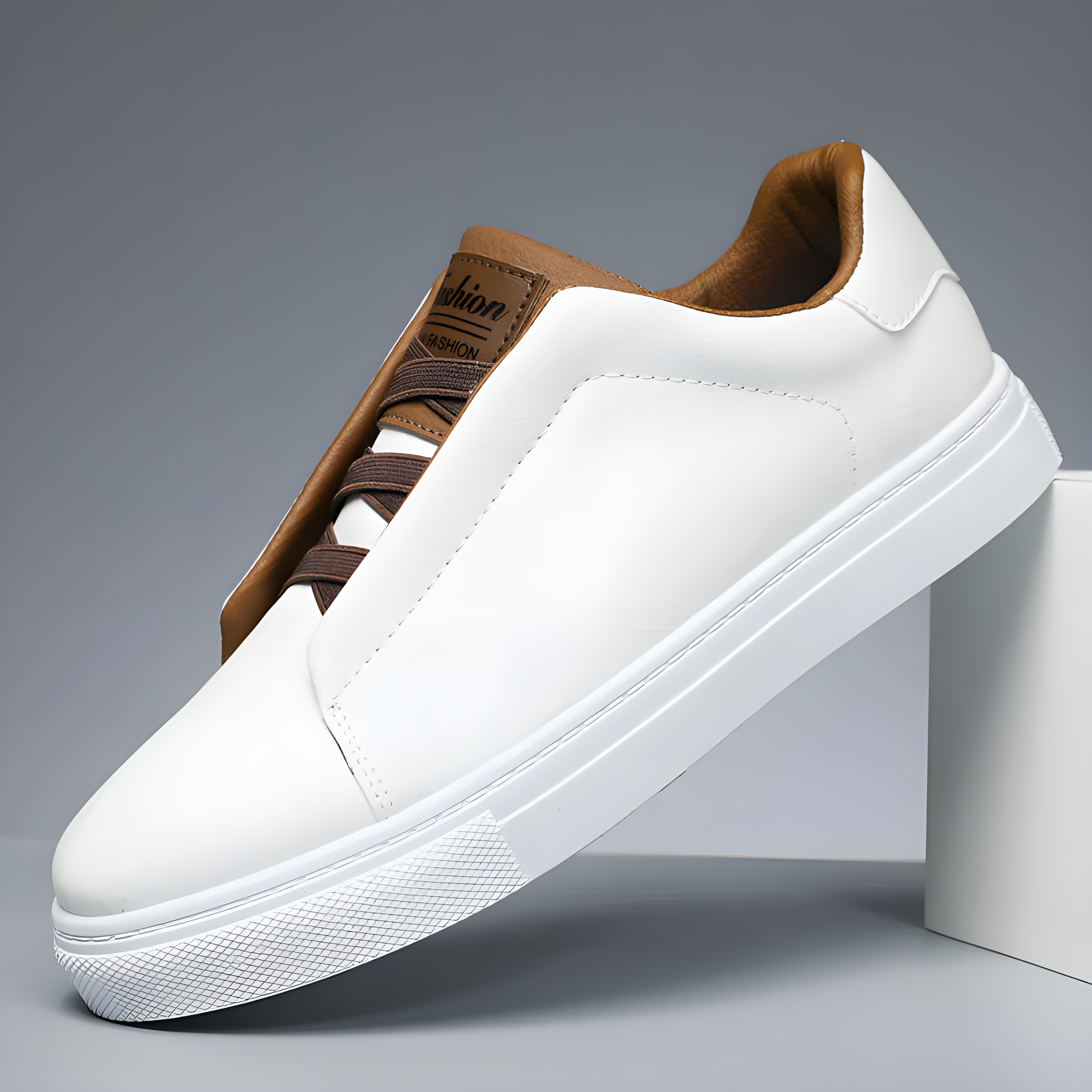 Tijdloze Klassieke Leren Sneakers voor Mannen