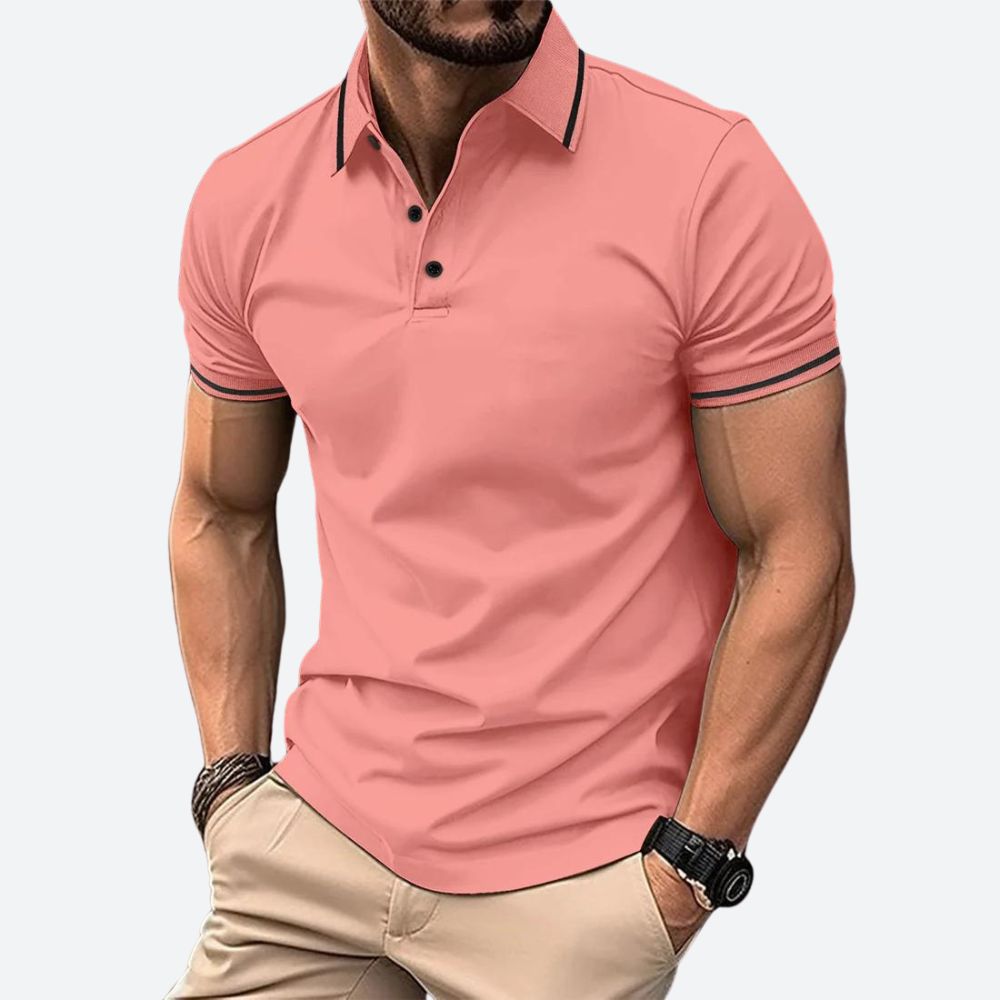 Heren Polo met Korte Mouwen voor Stijlvolle Kleding