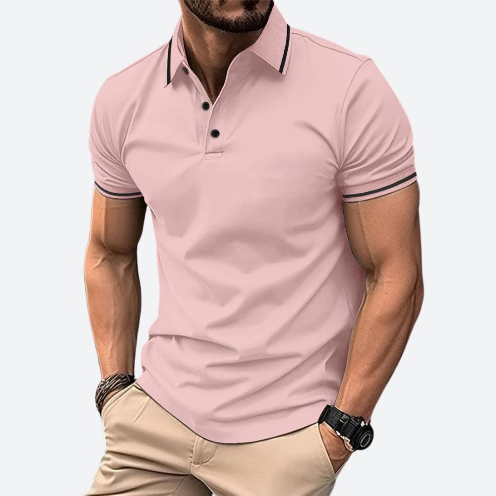 Heren Polo met Korte Mouwen voor Stijlvolle Kleding