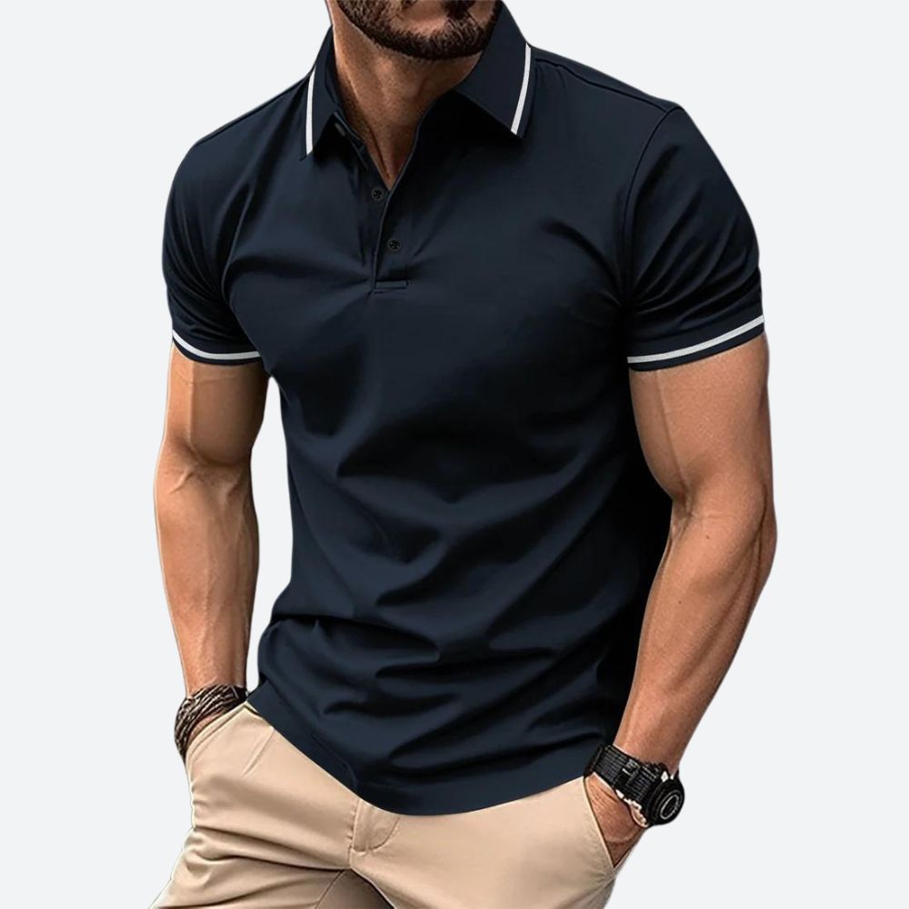 Heren Polo met Korte Mouwen voor Stijlvolle Kleding