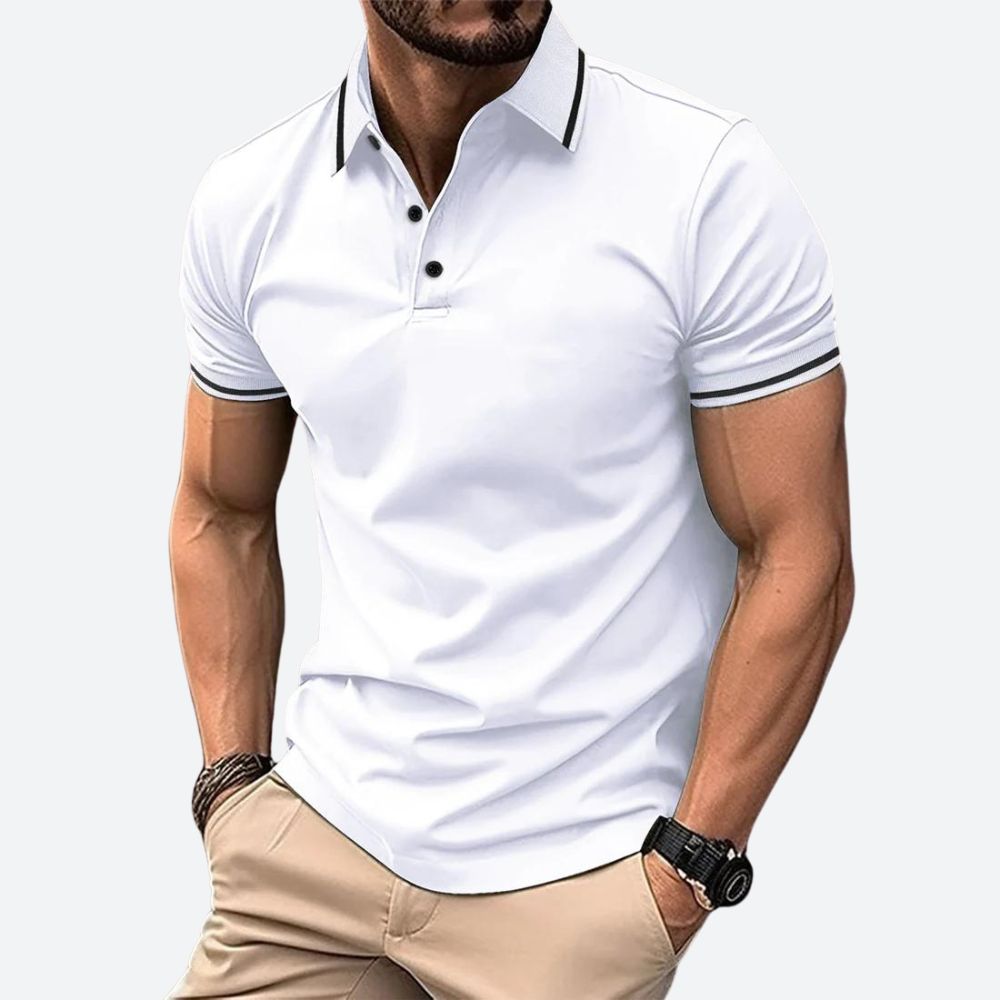 Heren Polo met Korte Mouwen voor Stijlvolle Kleding
