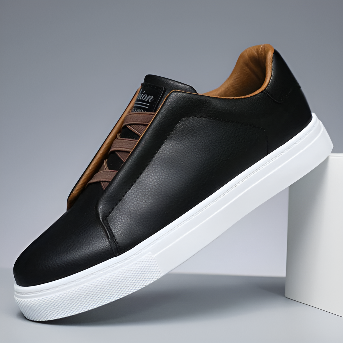 Tijdloze Klassieke Leren Sneakers voor Mannen