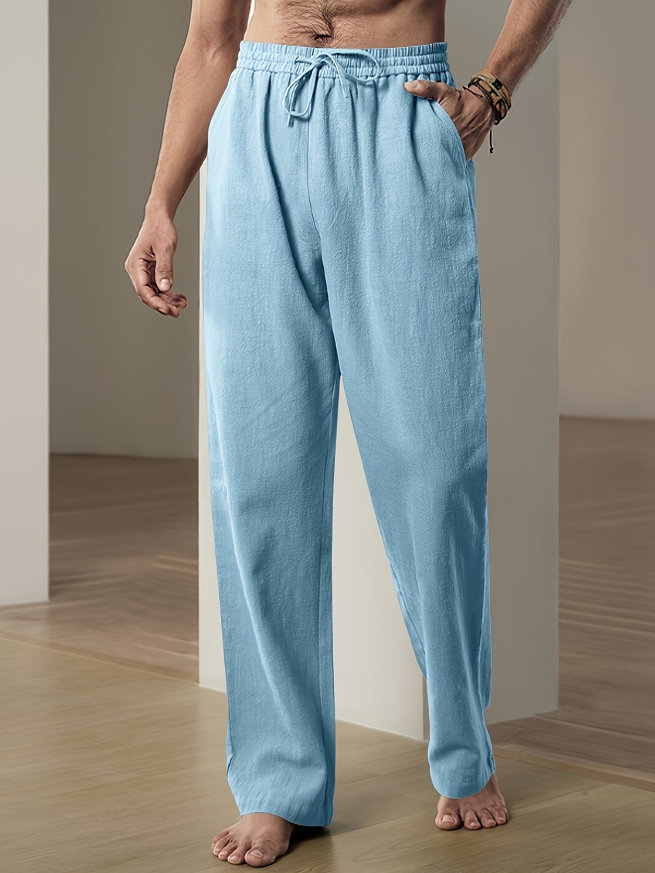 Non-Stretch Trekkoordbroek voor Comfort en Stijl