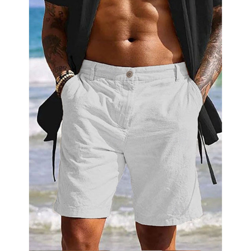 Sven – Zomerse Linnen Short