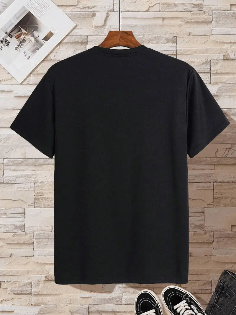 V-hals t-shirt - 100% katoen