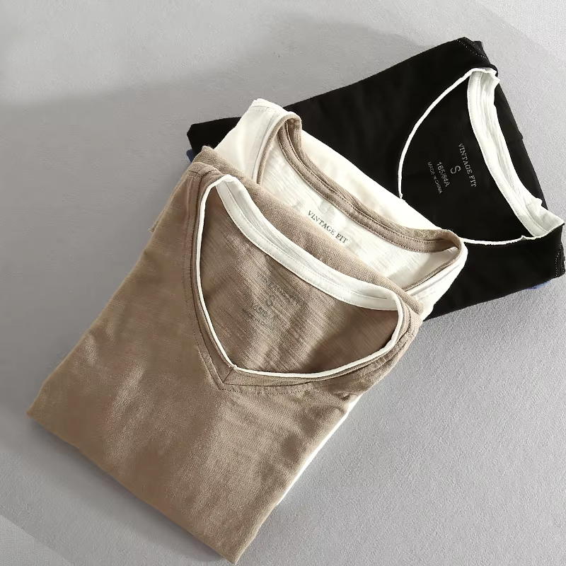 Barend - Katoenen Langemouwen Herenshirt