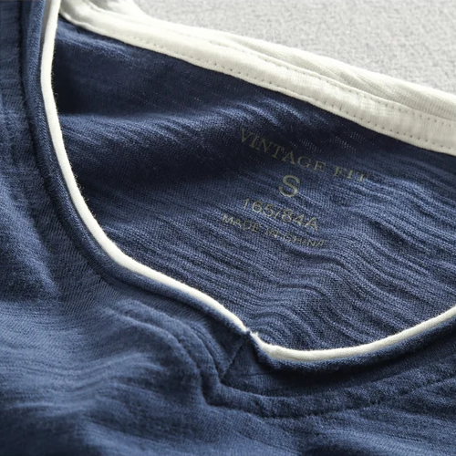 Barend - Katoenen Langemouwen Herenshirt