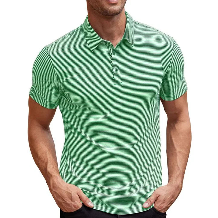 Sven - Casual Gestreepte Polo Voor Heren