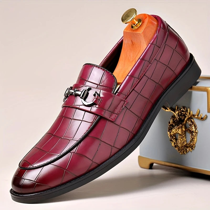 Antoni | Italiaanse leren loafers voor stijlvolle mannen