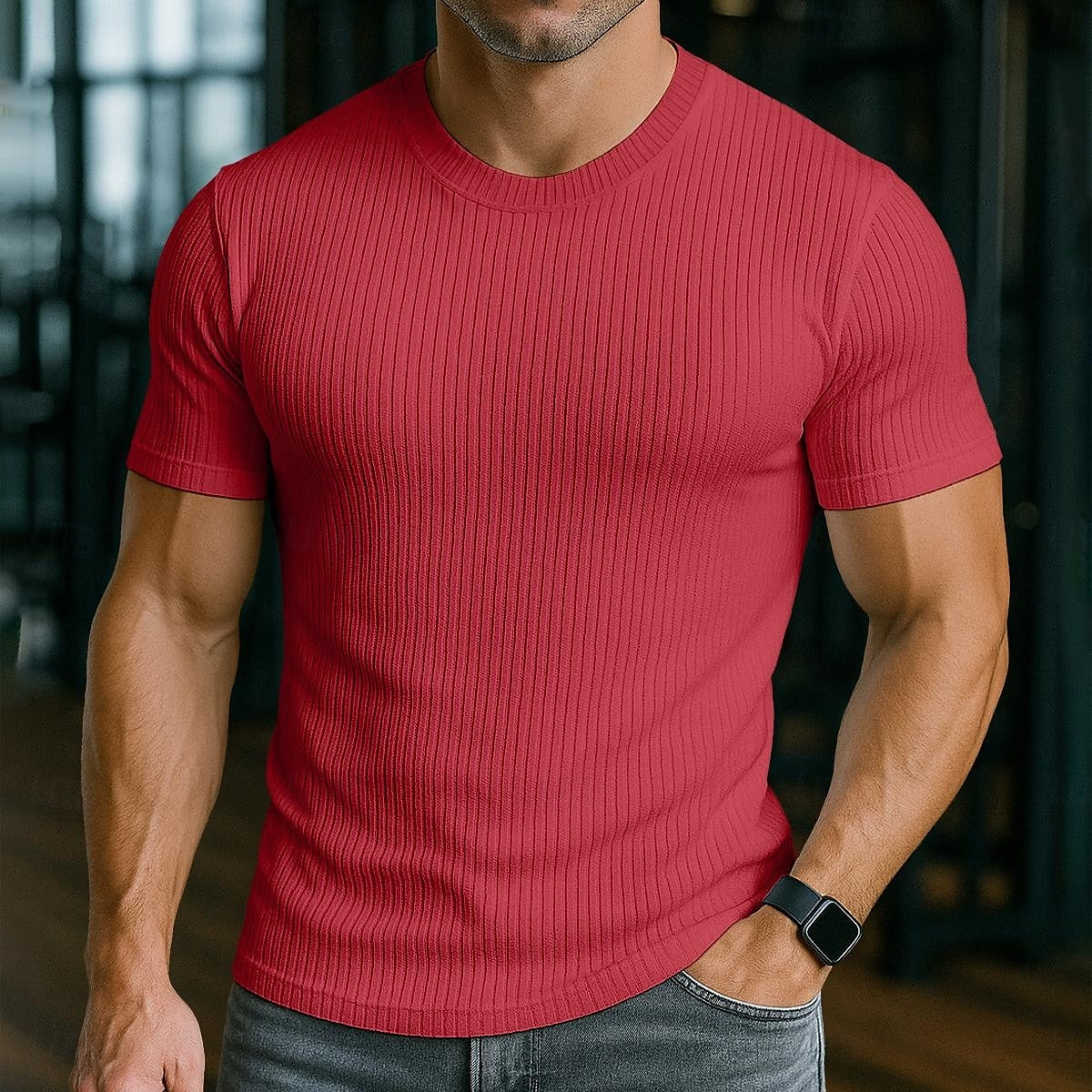 Luuk | Comfortabel Heren T-shirt met Moderne Pasvorm