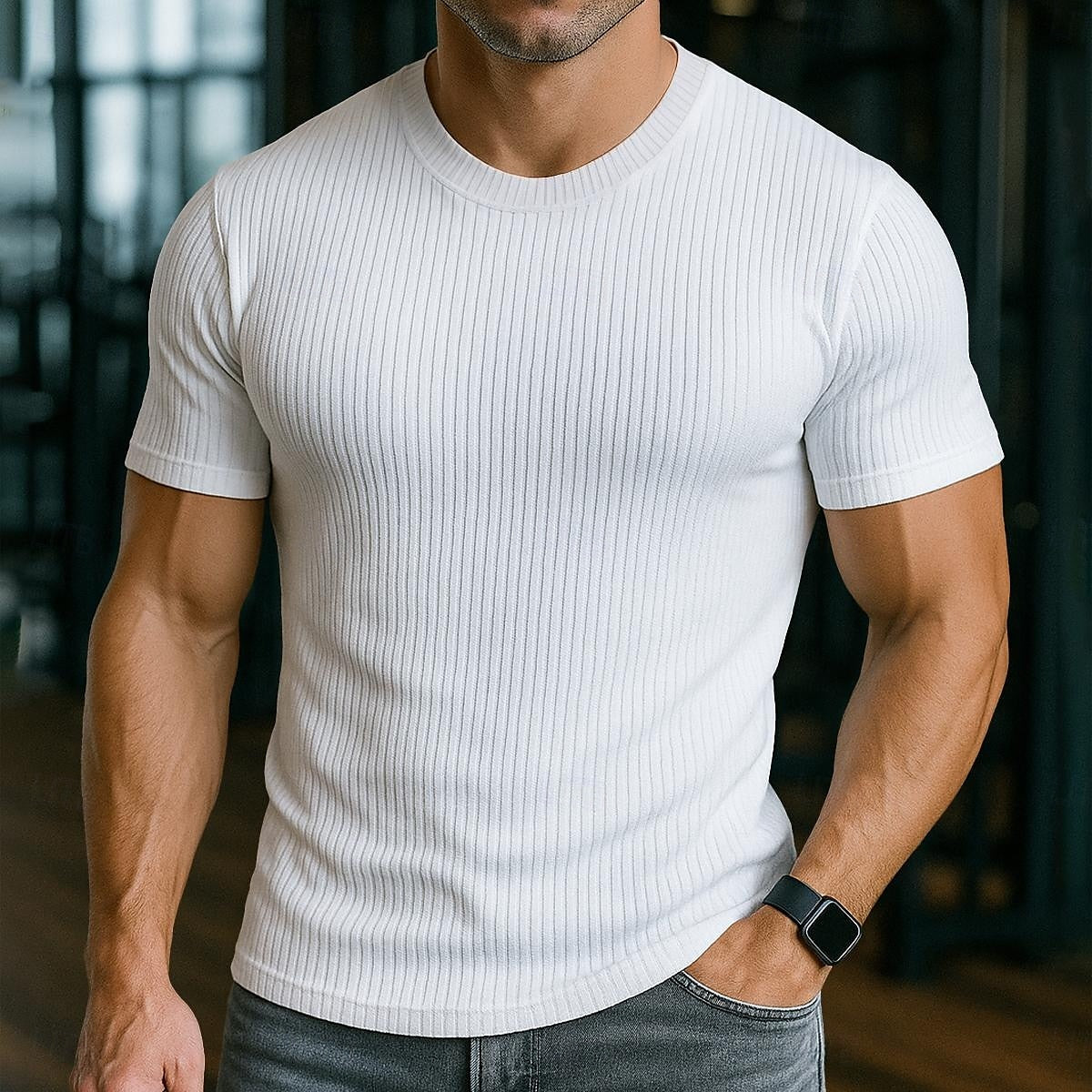 Luuk | Comfortabel Heren T-shirt met Moderne Pasvorm