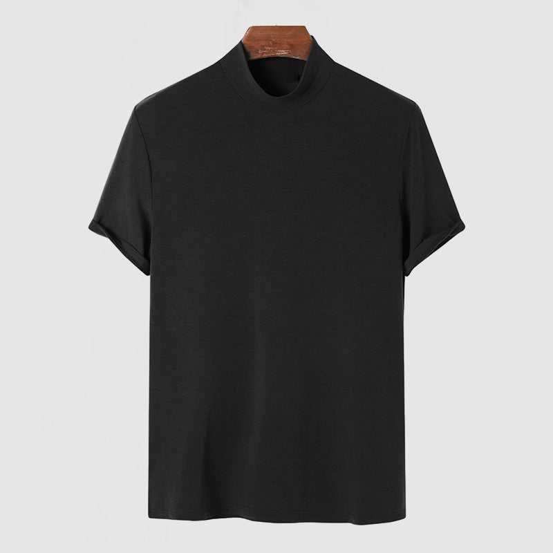 Heren Luxueus Stretch Katoenen T-shirt