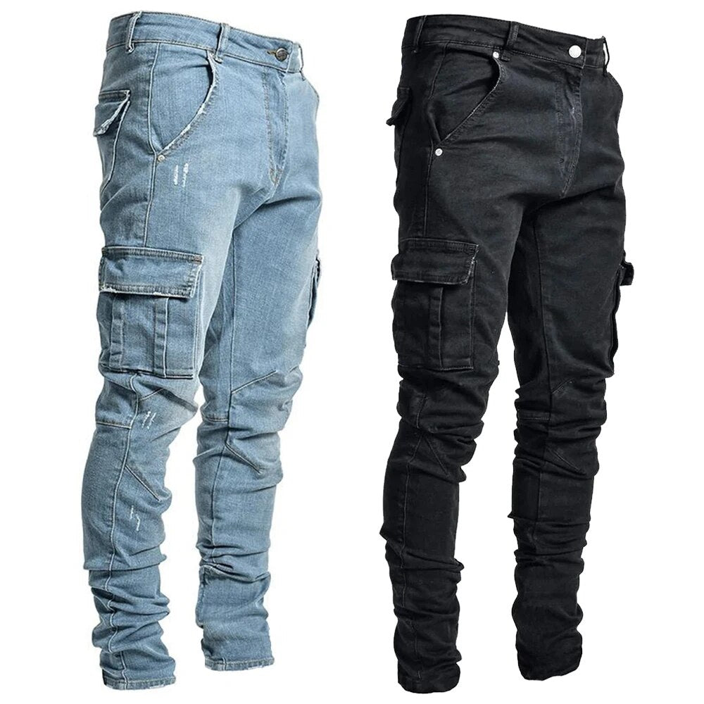Denim Cargo Pants β Comfortabel en Stijlvol voor Elke Dag