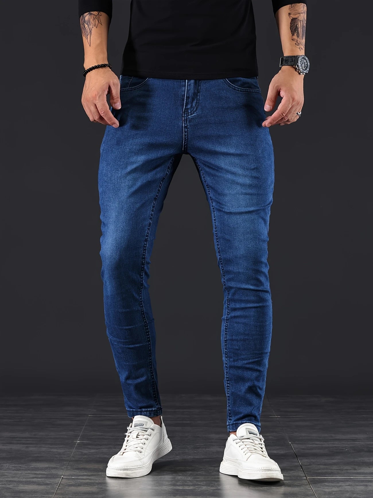 Bram | Casual Slim-fit Stretch Jeans
