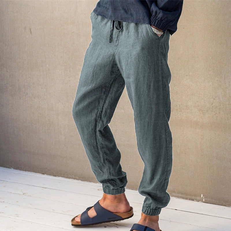 Noah | Comfortabele linnen zomerbroek voor heren