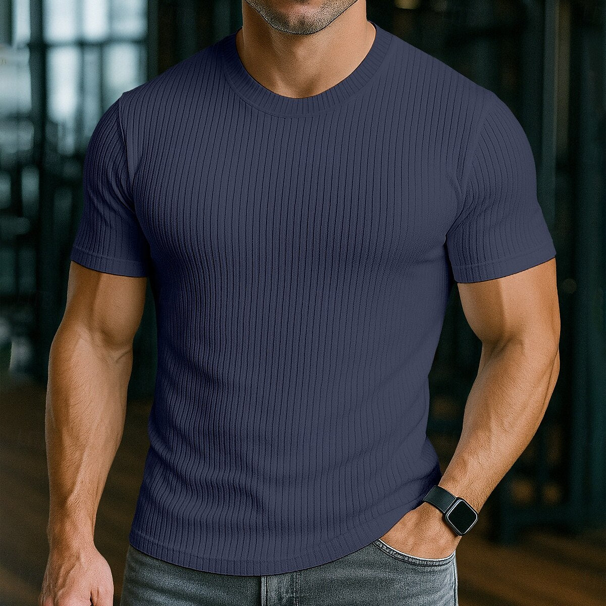 Luuk | Comfortabel Heren T-shirt met Moderne Pasvorm