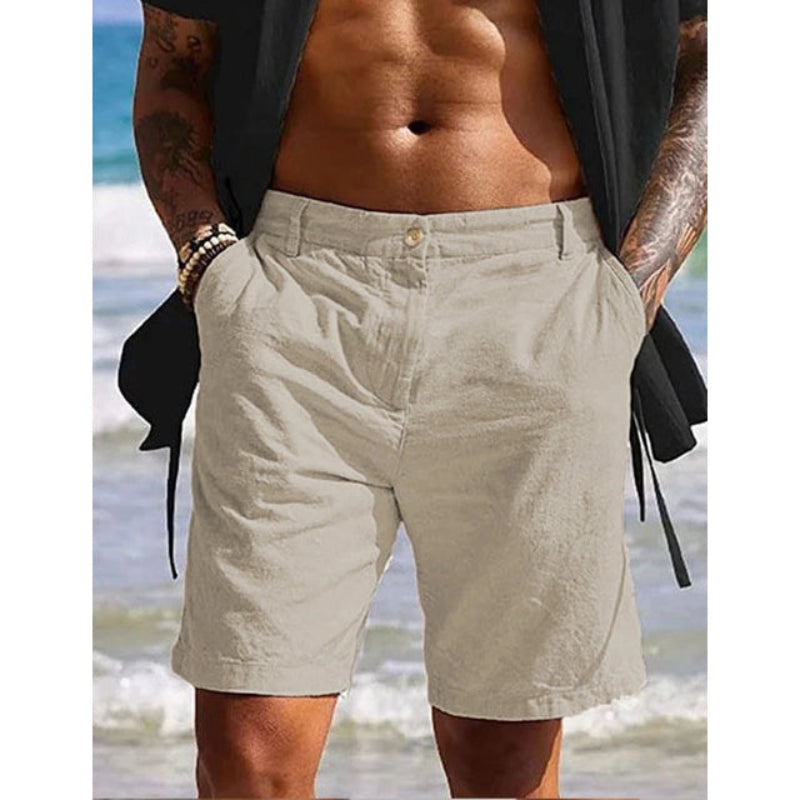 Sven – Zomerse Linnen Short
