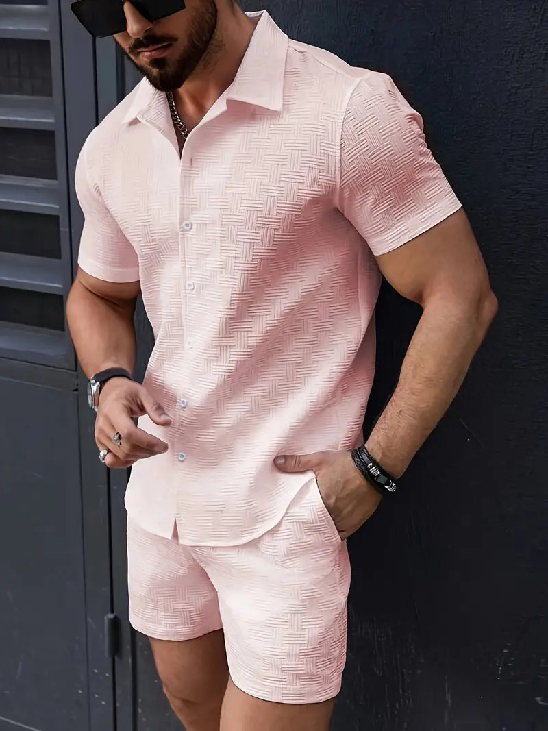 Lente Zomer Casual Outfit Set voor Mannen