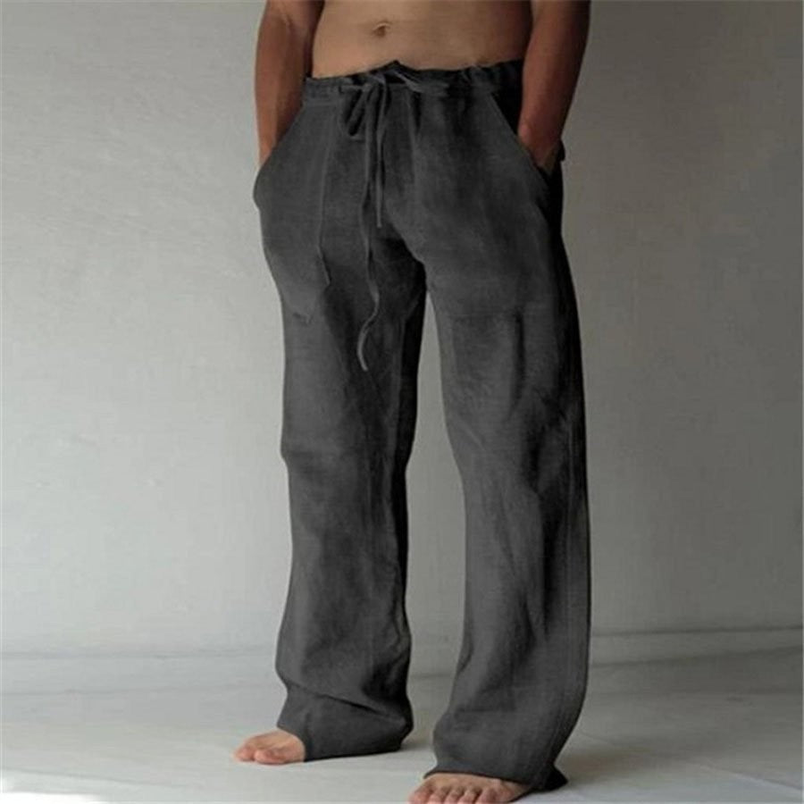 Heren Casual Linnen Broeken