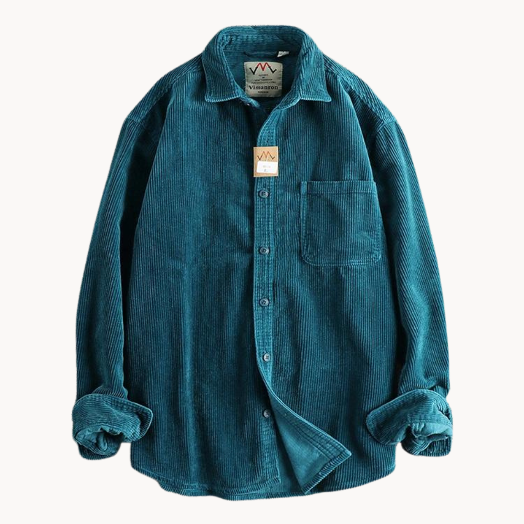 Klassiek Corduroy Werkoverhemd