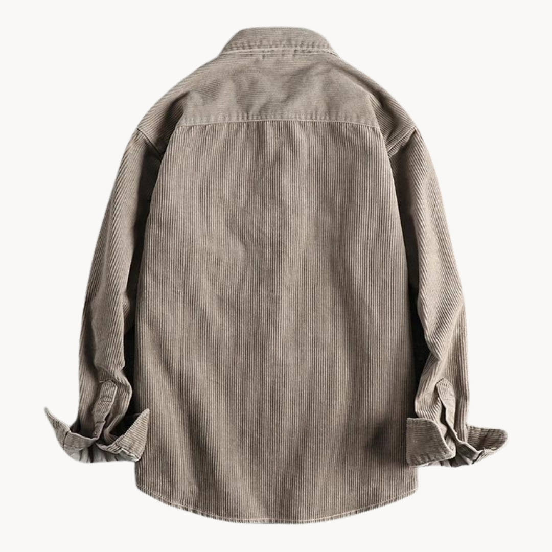 Klassiek Corduroy Werkoverhemd