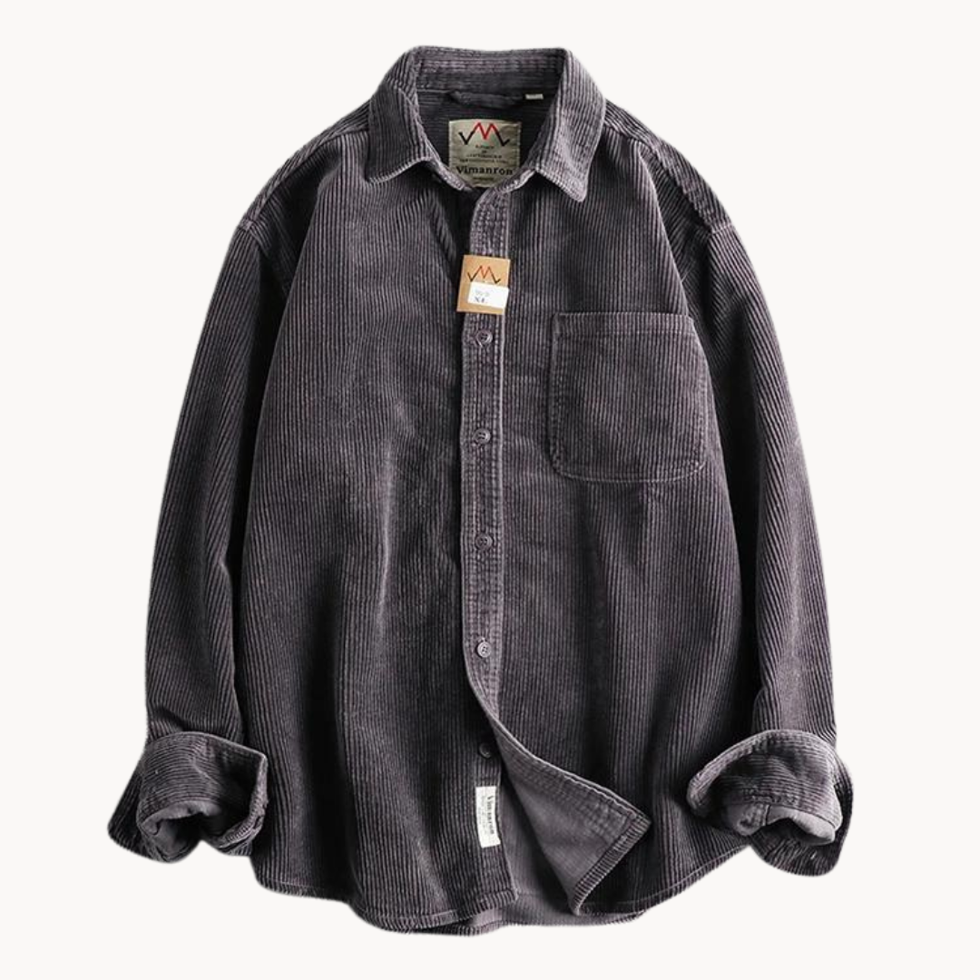 Klassiek Corduroy Werkoverhemd