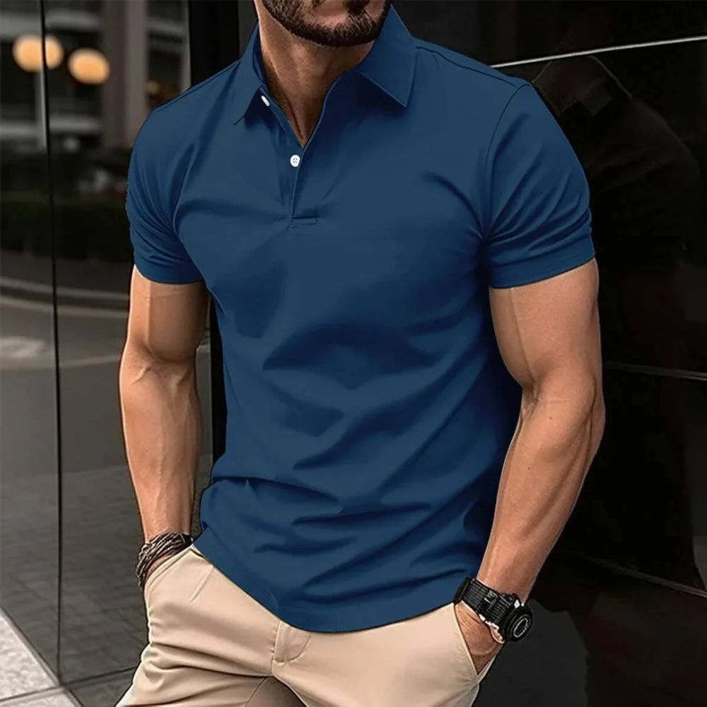 Stijlvolle heren poloshirt voor de zomer