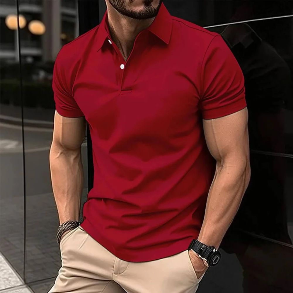 Stijlvolle heren poloshirt voor de zomer