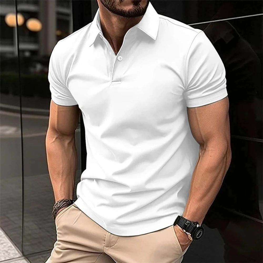 Stijlvolle heren poloshirt voor de zomer