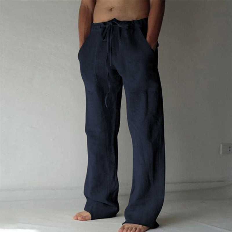Heren Casual Linnen Broeken