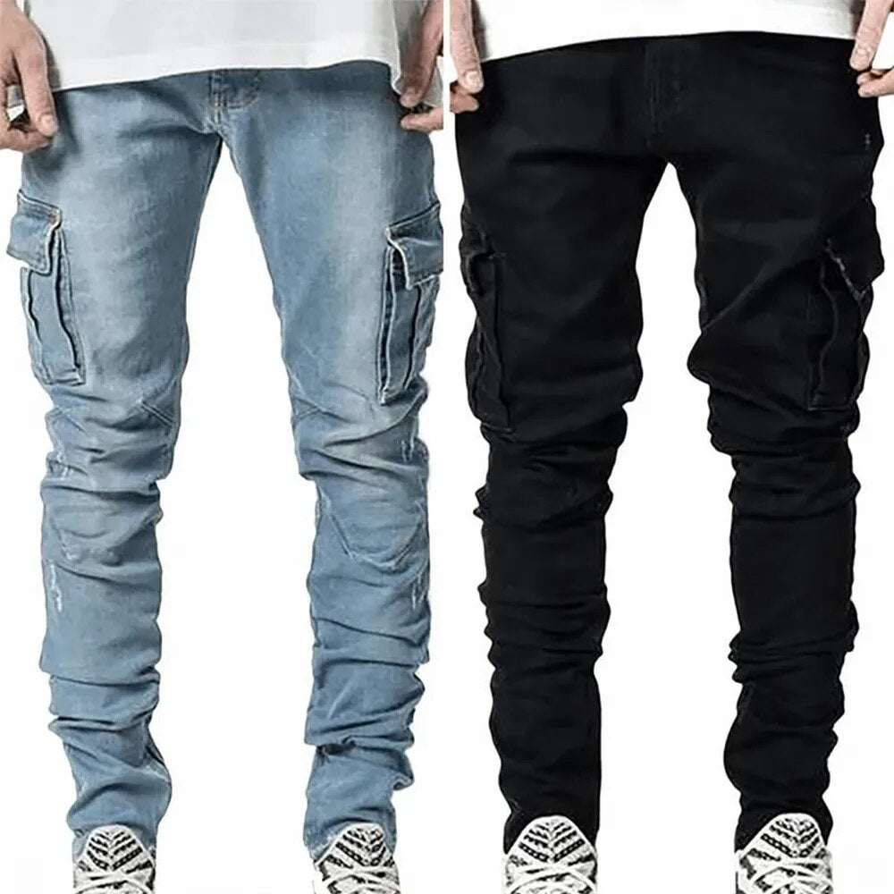 Denim Cargo Pants β Comfortabel en Stijlvol voor Elke Dag